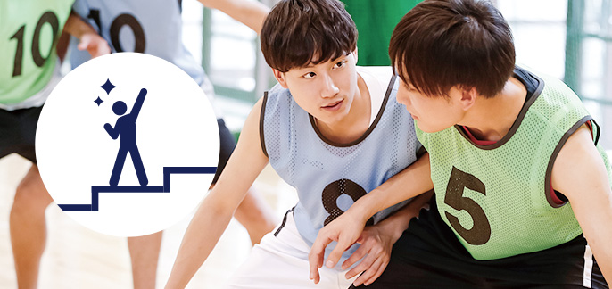 Sufuが提供するバスケレベル別メニュー