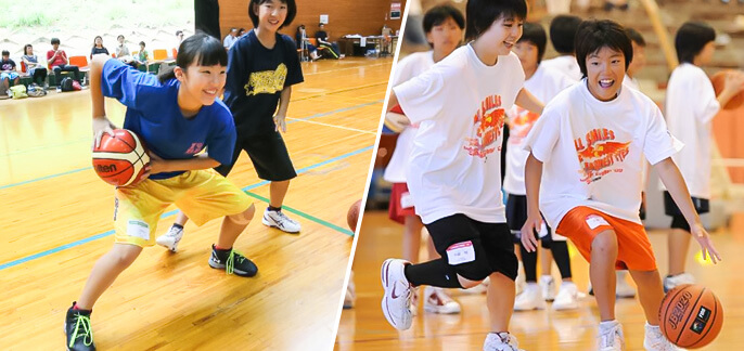 バスケ チーム練習動画